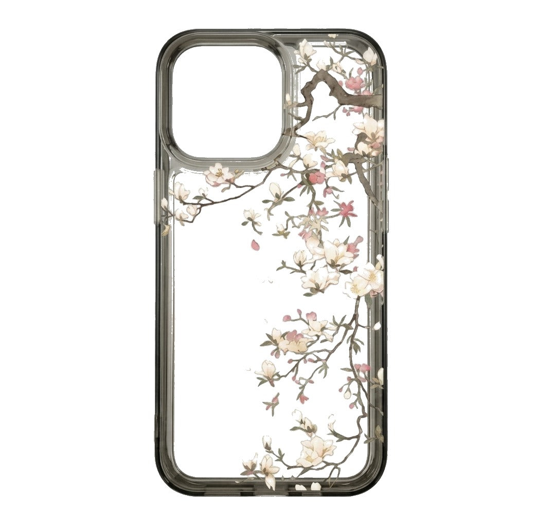Blossom Branch Clear Case, front view