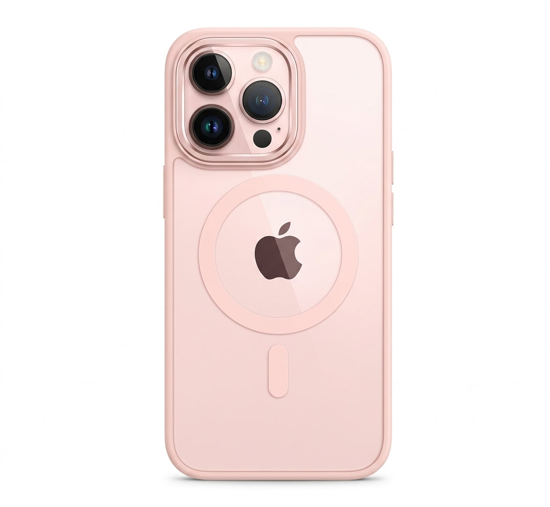 Frosted MagSafe Case in pink