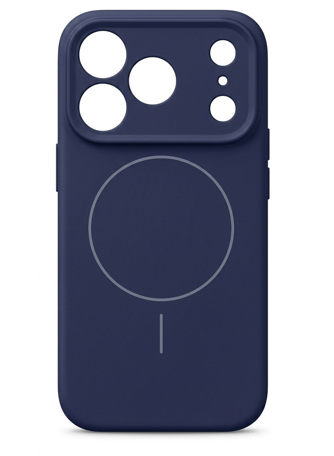 Liquid Silicone MagSafe Case in Blue
