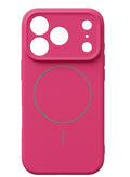 Liquid Silicone MagSafe Case in Rose Red